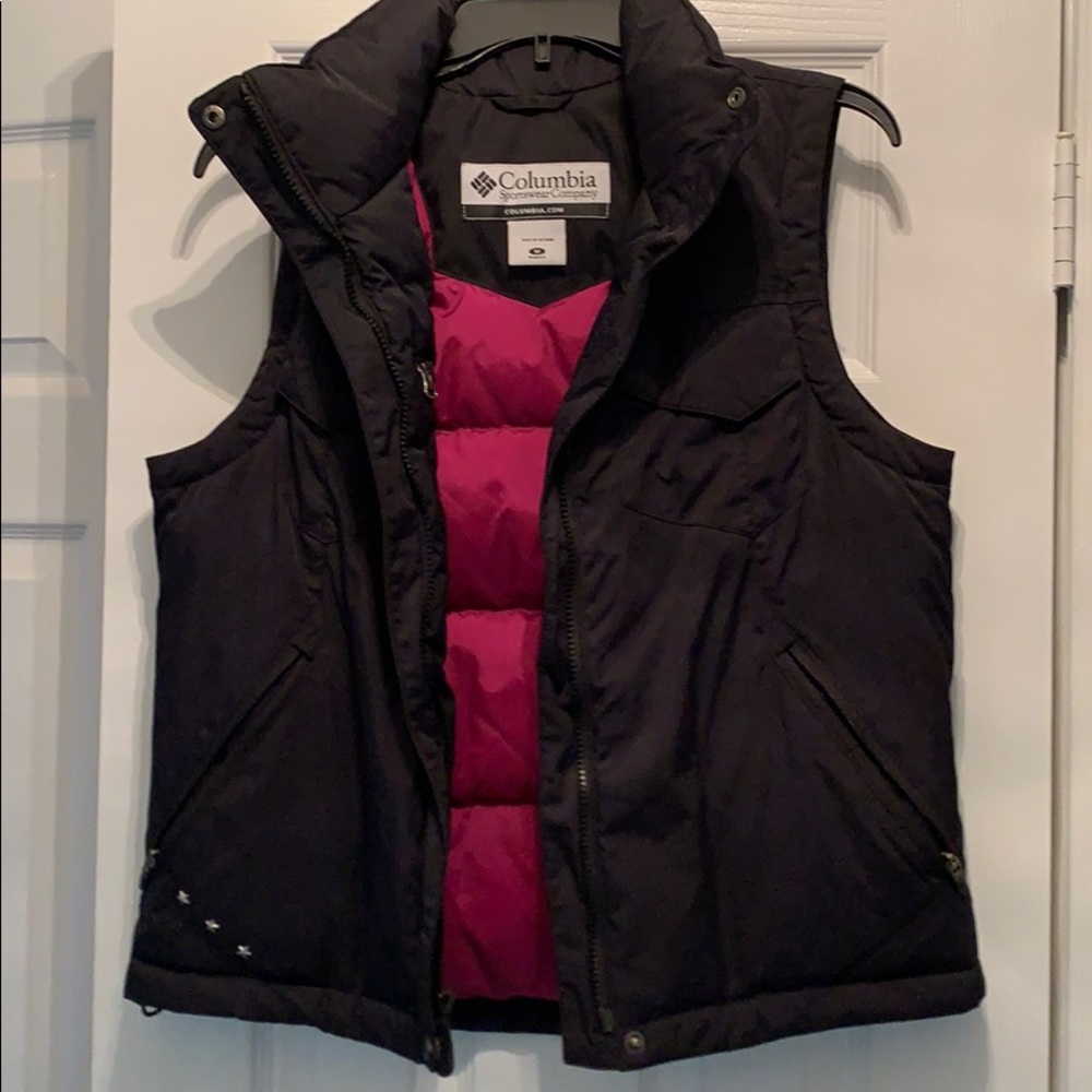 Black Columbia vest size M